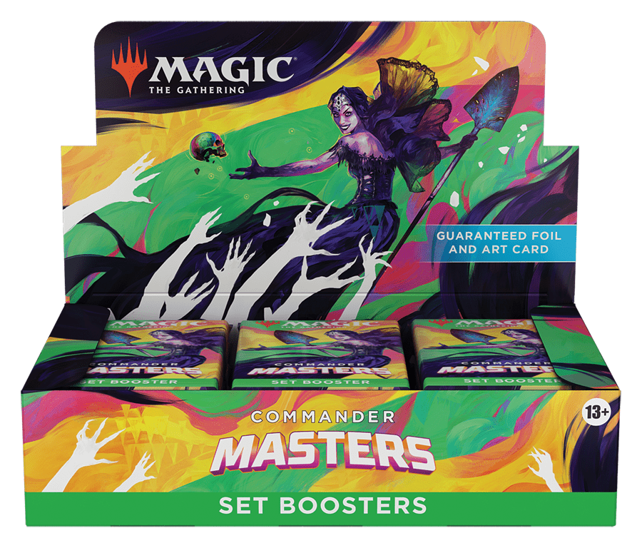 Magic Commander Pack MAGIC: THE GATHERING MTG COMMANDER MASTERS SET BOOSTER PACK (1 random ...