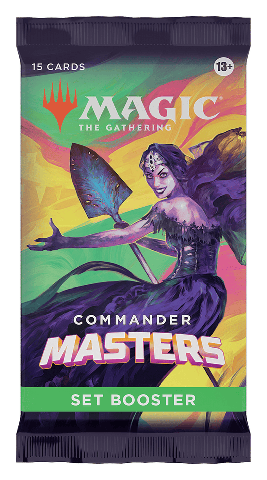 MAGIC: THE GATHERING MTG COMMANDER MASTERS SET BOOSTER PACK (1 random pack) - GamesLand Canada