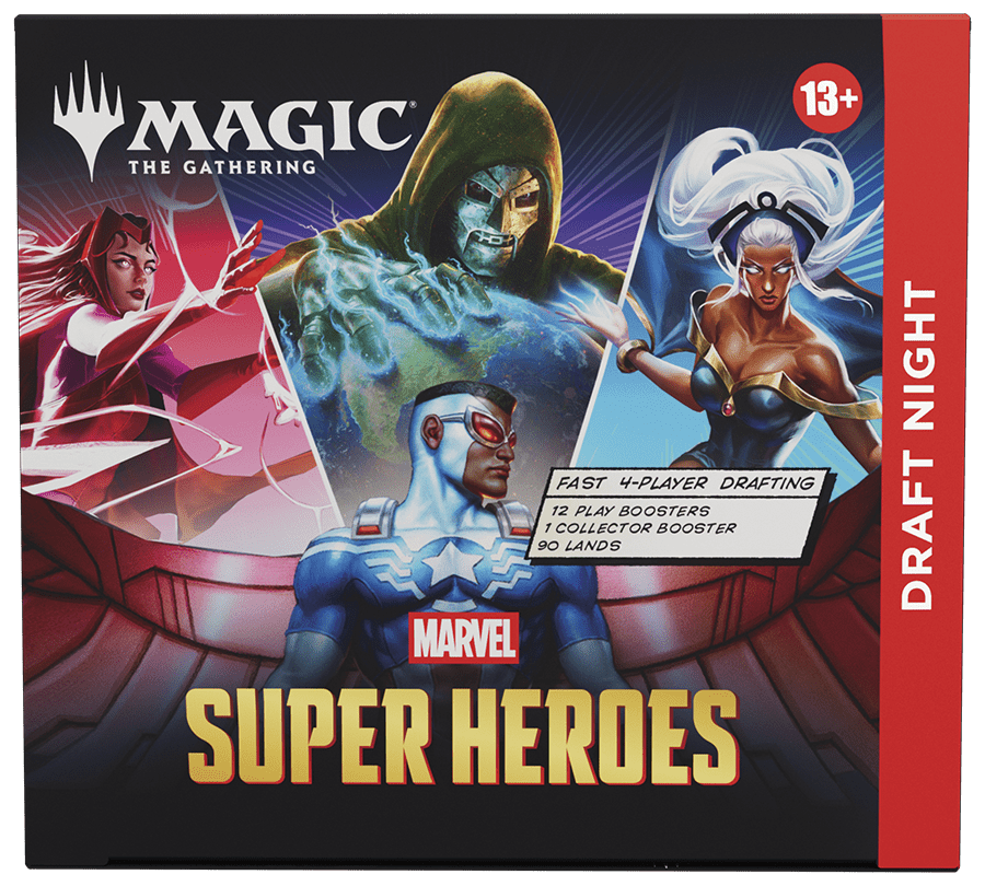 MAGIC THE GATHERING: MTG MARVEL SUPER HEROES DRAFT NIGHT (PRE - ORDER) - GamesLand Canada
