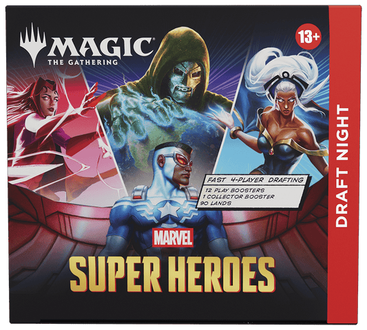 MAGIC THE GATHERING: MTG MARVEL SUPER HEROES DRAFT NIGHT (PRE - ORDER) - GamesLand Canada