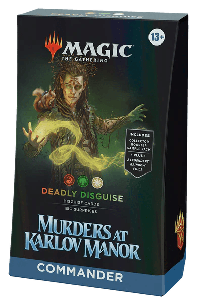 MAGIC THE GATHERING - Murders at Karlov Manor - Commander Deck - Deadly Disguise - GamesLand Canada