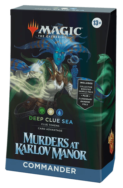 MAGIC THE GATHERING - Murders at Karlov Manor - Commander Deck - Deep Clue Sea - GamesLand Canada