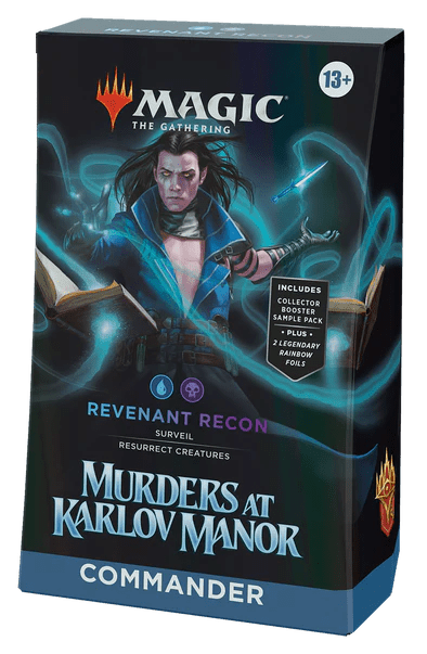 MAGIC THE GATHERING - Murders at Karlov Manor - Commander Deck - Revenant Recon - GamesLand Canada