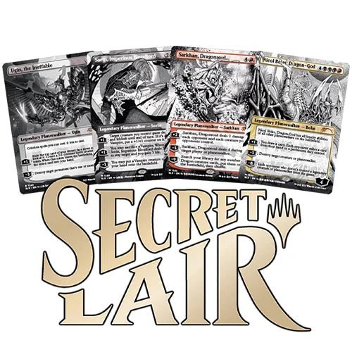 Magic The Gathering: SECRET LAIR MORE BORDERLESS PLANESWALKERS - GamesLand Canada