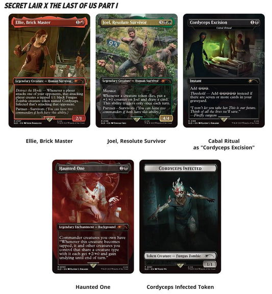 Magic The Gathering: SECRET LAIR PLAYSTATION SUPER DROP THE LAST OF US PART I: CHASING HOPE REGULAR - GamesLand Canada