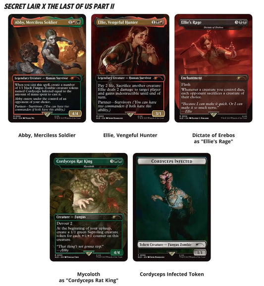 Magic The Gathering: SECRET LAIR PLAYSTATION SUPER DROP THE LAST OF US PART II: PATH OF RETRIBUTION REGULAR - GamesLand Canada