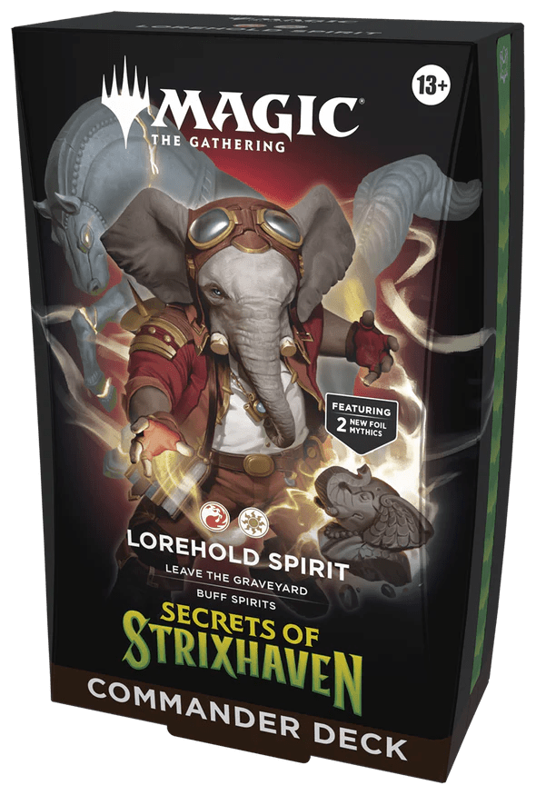 Magic The Gathering Secrets of Strixhaven - Commander Deck - Lorehold Spirit - GamesLand Canada