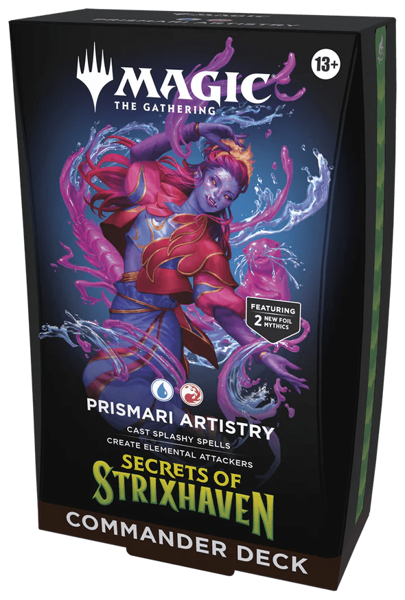 Magic The Gathering Secrets of Strixhaven - Commander Deck - Prismari Artistry - GamesLand Canada