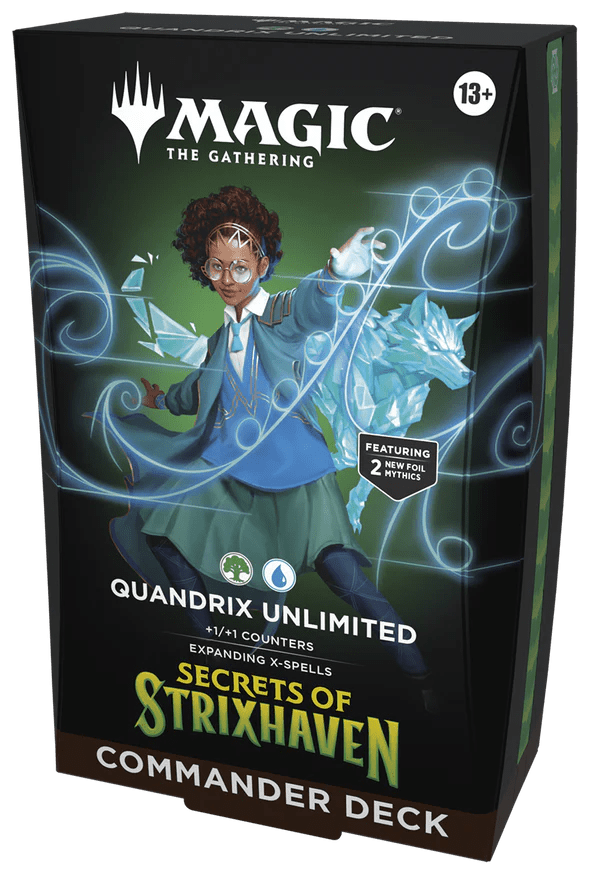 Magic The Gathering Secrets of Strixhaven - Commander Deck - Quandrix Unlimited - GamesLand Canada