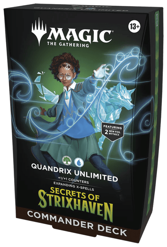 Magic The Gathering Secrets of Strixhaven - Commander Deck - Quandrix Unlimited - GamesLand Canada