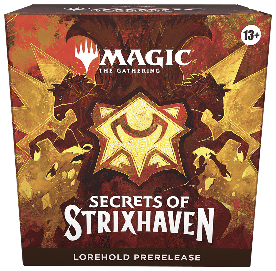 Magic The Gathering: Secrets of Strixhaven Prerelease Box - Lorehold Box - GamesLand Canada