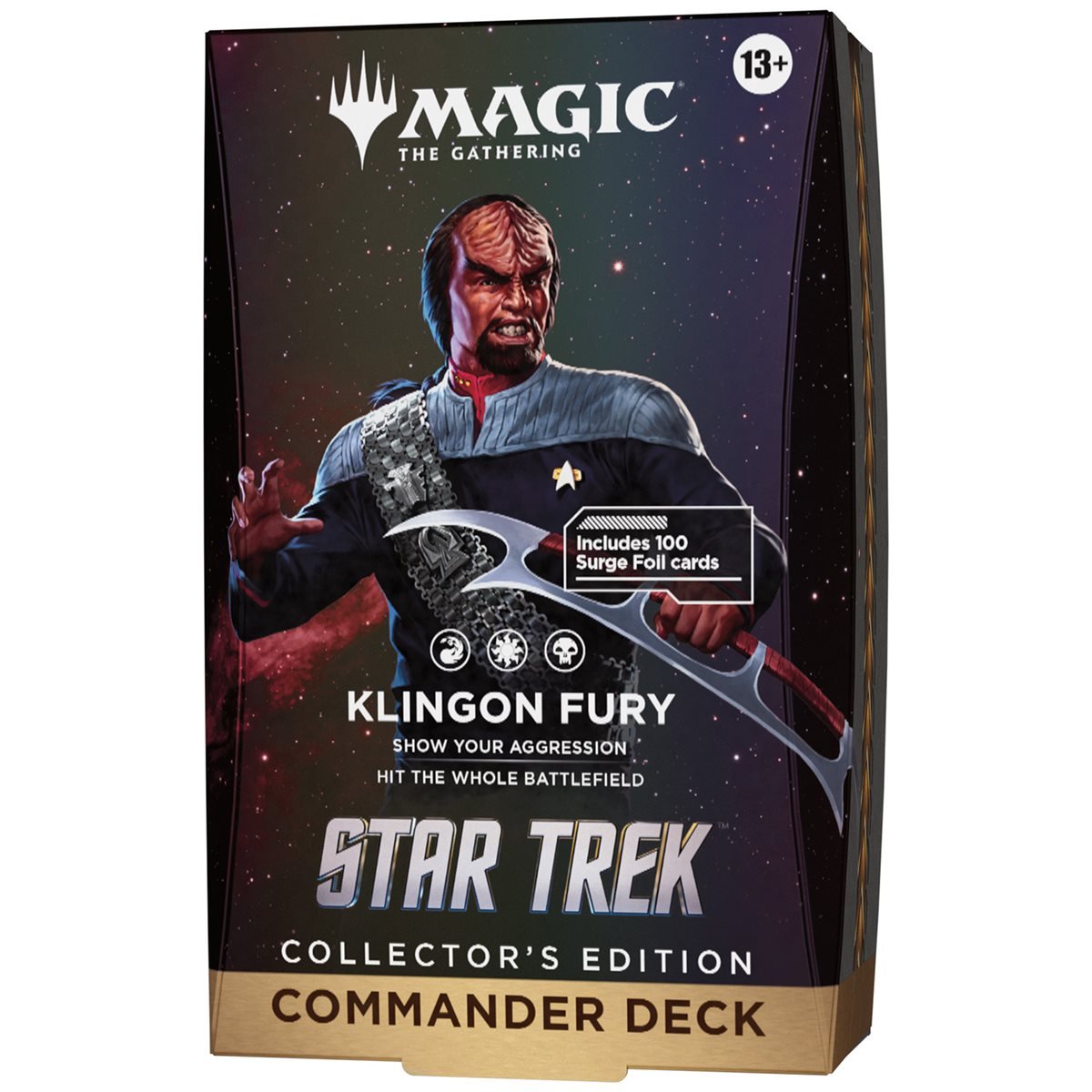 MAGIC THE GATHERING STAR TREK COMMANDER COLLECTORS EDITION KLINGON FURY (PRE-ORDER) - GamesLand Canada