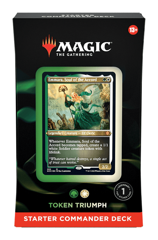 Magic The Gathering: Starter Commander Deck - Token Triumph - GamesLand Canada