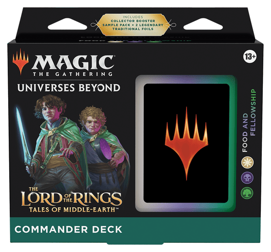 MAGIC THE GATHERING: Tales of Middle - Earth - Commander Deck - Food and Fellowship - GamesLand Canada