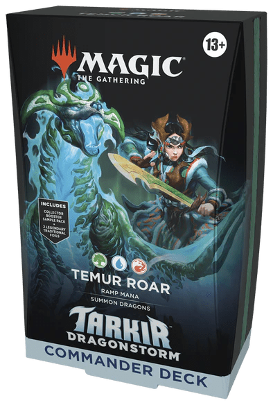 Magic The Gathering - Tarkir: Dragonstorm - Commander Decks - Temur Roar - GamesLand Canada