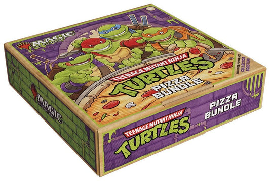 MAGIC THE GATHERING TEENAGE MUTANT NINJA TURTLES PIZZA BUNDLE (PRE - ORDER) - GamesLand Canada