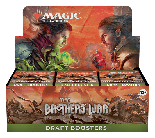 MAGIC: THE GATHERING THE BROTHERS WAR DRAFT BOOSTER BOX - GamesLand Canada