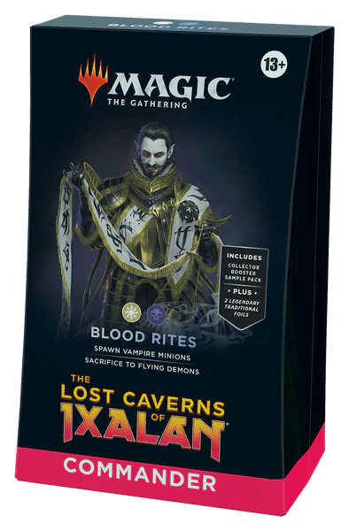 MAGIC THE GATHERING: The Lost Caverns of Ixalan - Commander Deck - Blood Rites - GamesLand Canada