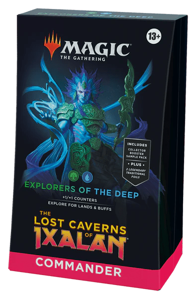 MAGIC THE GATHERING: The Lost Caverns of Ixalan - Commander Deck - Explorers of the Deep - GamesLand Canada