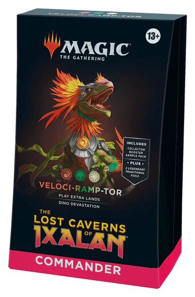 MAGIC THE GATHERING: The Lost Caverns of Ixalan - Commander Deck - Veloci - Ramp - Tor - GamesLand Canada