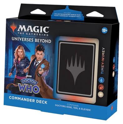 MAGIC THE GATHERING: Universes Beyond: Doctor Who - Commander Deck - Timey - Wimey - GamesLand Canada