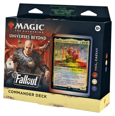 MAGIC THE GATHERING: Universes Beyond: Fallout - Commander Deck - Hail, Caesar! - GamesLand Canada