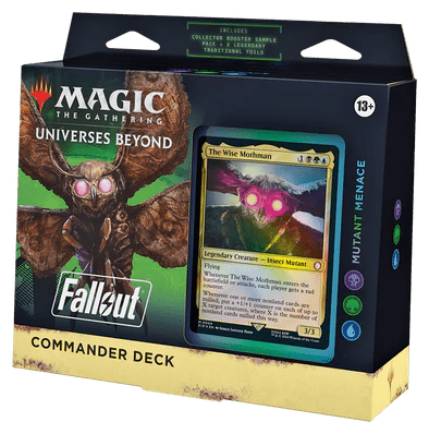 MAGIC THE GATHERING: Universes Beyond: Fallout - Commander Deck - Mutant Menace - GamesLand Canada