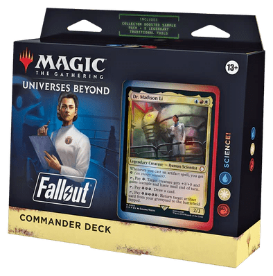 MAGIC THE GATHERING: Universes Beyond: Fallout - Commander Deck - Science! - GamesLand Canada