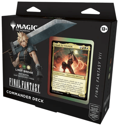 Magic The Gathering: Universes Beyond: Final Fantasy - Commander Deck - Limit Break - GamesLand Canada