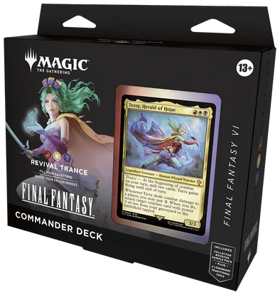 Magic The Gathering: Universes Beyond: Final Fantasy - Commander Deck - Revival Trance - GamesLand Canada