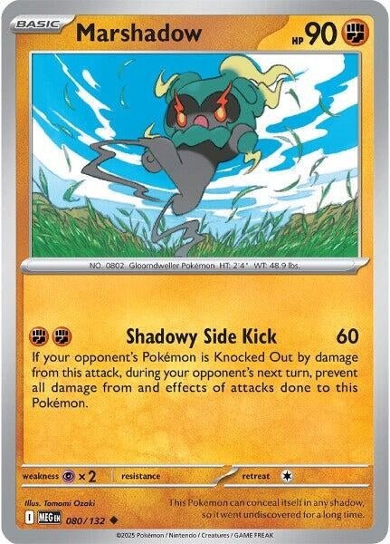 Marshadow (080/132) (ME01: Mega Evolution) (MEG) - GamesLand Canada