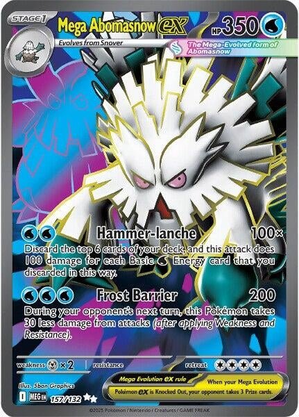 Mega Abomasnow ex (157/132) (MEG) - GamesLand Canada