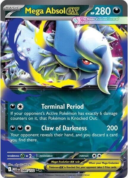 Mega Absol ex (086/132) (MEG) - GamesLand Canada
