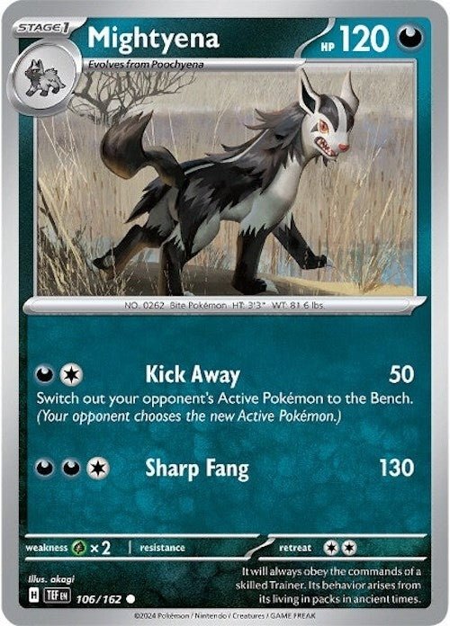 Mightyena (106/162) (TEF) - GamesLand Canada