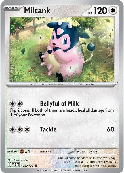 Miltank (106/132) (ME01: Mega Evolution) (MEG) - GamesLand Canada