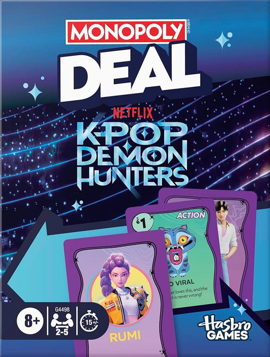MONOPOLY DEAL KPOP DEMON HUNTERS - GamesLand Canada
