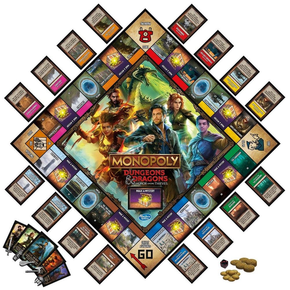 MONOPOLY DUNGEONS AND DRAGONS - GamesLand Canada
