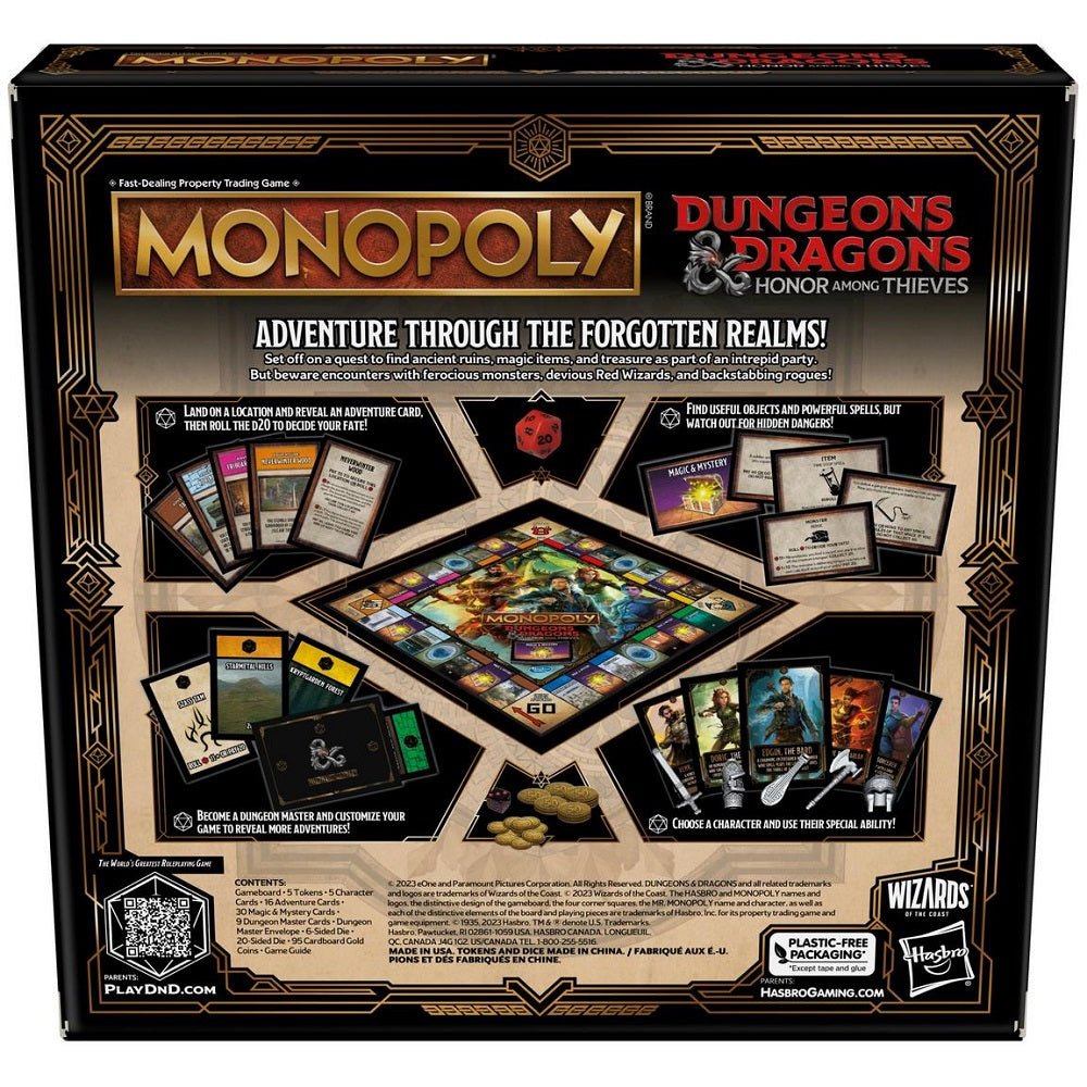 MONOPOLY DUNGEONS AND DRAGONS - GamesLand Canada