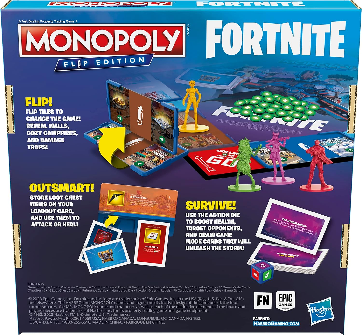 MONOPOLY FORTNITE FLIP EDITION - GamesLand Canada