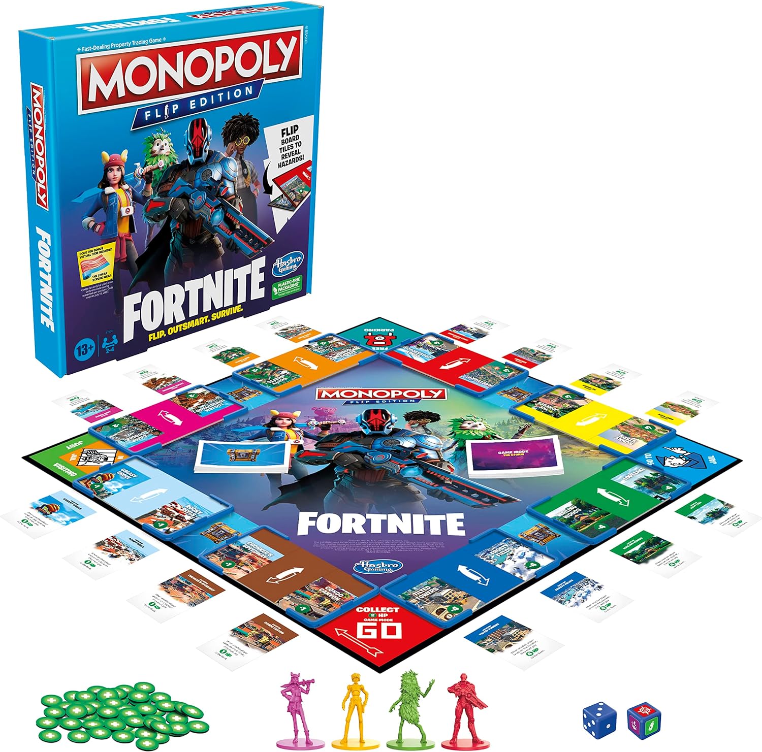 MONOPOLY FORTNITE FLIP EDITION - GamesLand Canada
