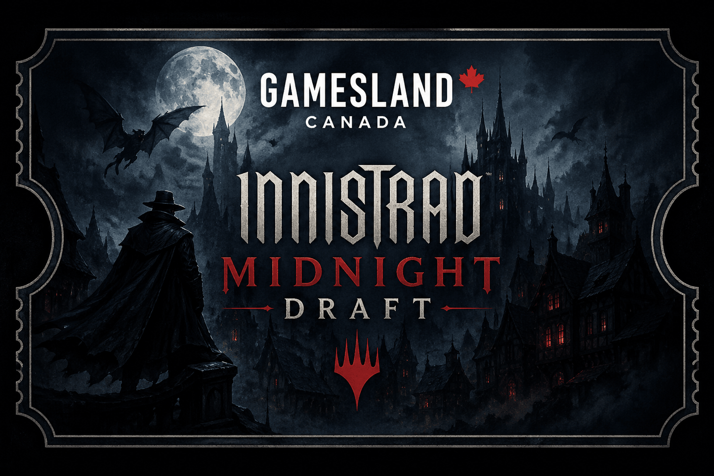 MTG: Innistrad Midnight Hunt Draft Night - Ticket - May 11, 2026 - GamesLand Canada