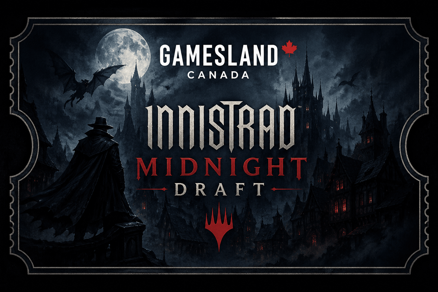 MTG: Innistrad Midnight Hunt Draft Night - Ticket - May 11, 2026 - GamesLand Canada
