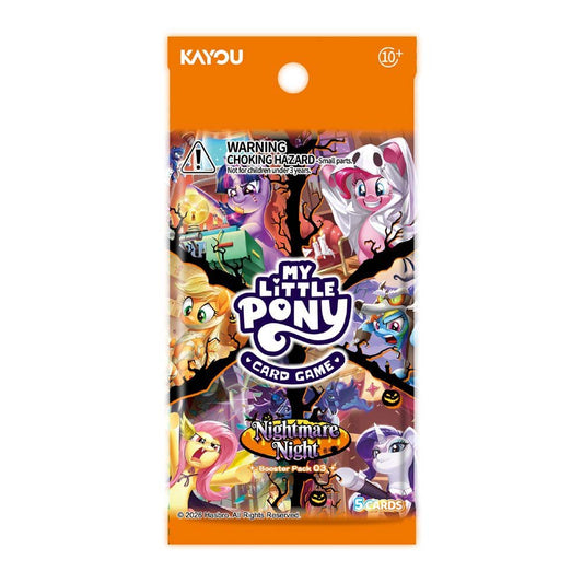 MY LITTLE PONY TCG BP3 NIGHTMARE NIGHT BOOSTER PACK - GamesLand Canada