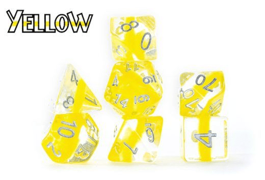 NEUTRON DICE - YELLOW 7 - DIE SET - GamesLand Canada