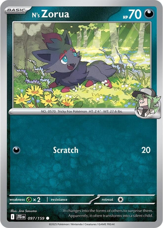 N's Zorua (097/159) (JTG) - GamesLand Canada