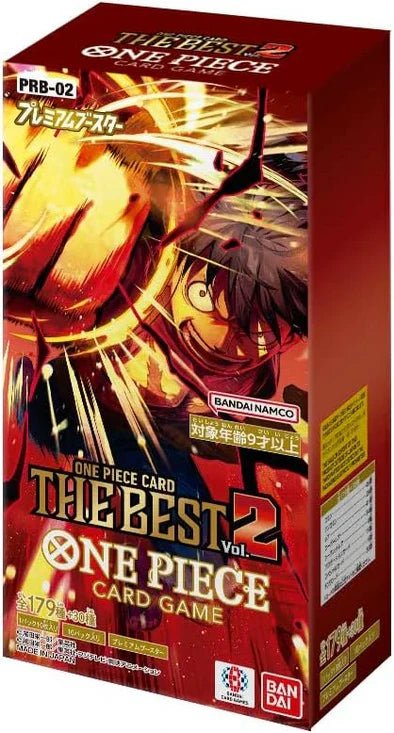 One Piece Card Game - PRB02 - The Best Vol 2 - Premium Booster Box (Japanese) - GamesLand Canada