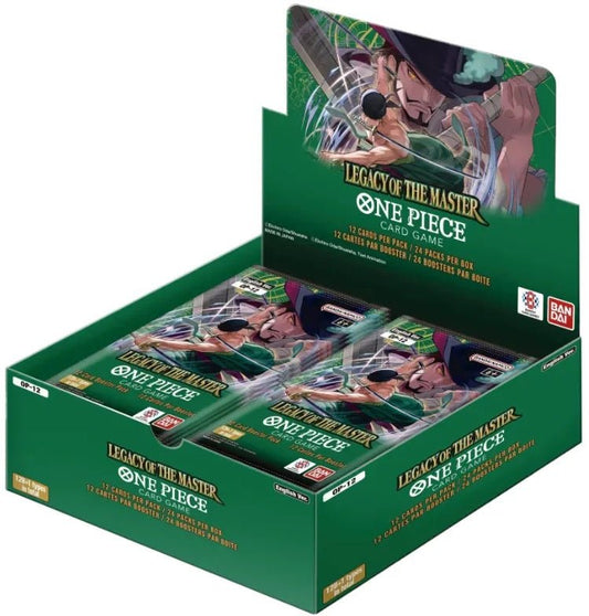ONE PIECE CG OP - 12 LEGACY OF THE MASTER BOOSTER BOX (PRE - ORDER) - GamesLand Canada
