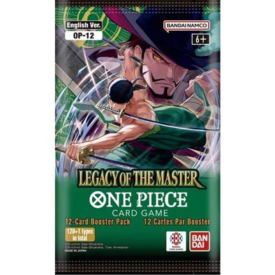 ONE PIECE CG OP - 12 LEGACY OF THE MASTER BOOSTER PACK - GamesLand Canada