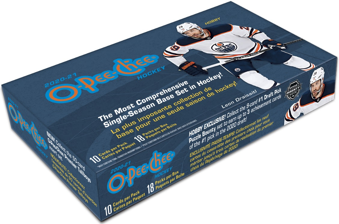 2020-21 UPPER DECK O-PEE-CHEE HOCKEY HOBBY BOX