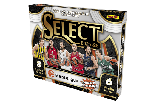 PANINI SELECT EUROLEAGUE BASKETBALL 25/26 MEGA BOX - GamesLand Canada
